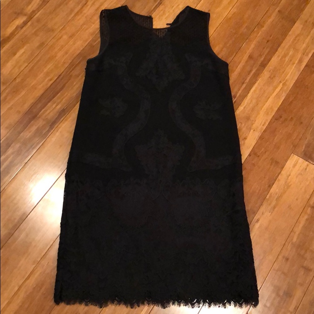 Perfect LBD! DVF Black mini dress
